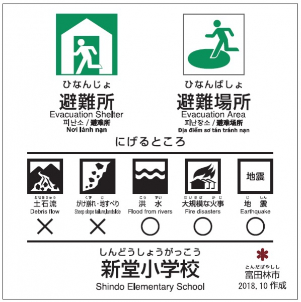 新堂小学校【避難所・避難場所】のサムネイル画像1